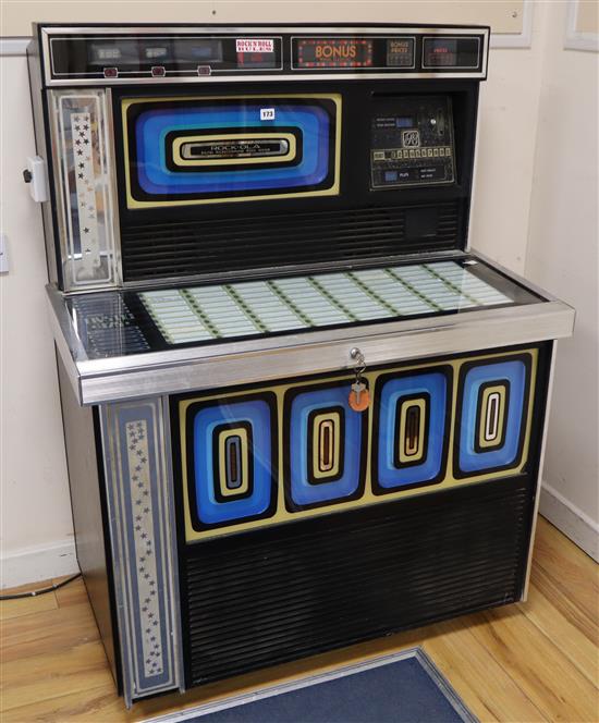 A Rock-ola Mystic 478 juke box (in working order) W.104cm, D.63cm, H.136cm